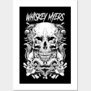 WHISKEY MYERS BAND MERCHANDISE Posters and Art